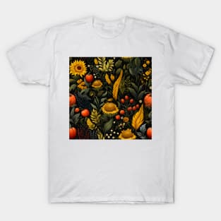 Autumn Harvest Pattern 10 T-Shirt